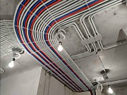 Прокладка проводов потолочным способом